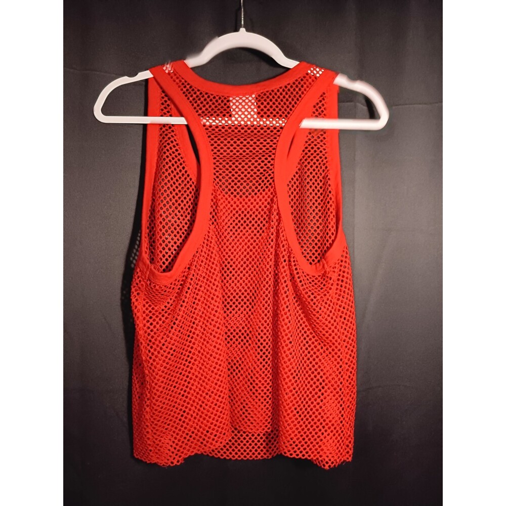 Coca‑Cola Red Mesh Tank Top Women’s 1x Sleeveless Logo Athletic - Picture 3 of 3